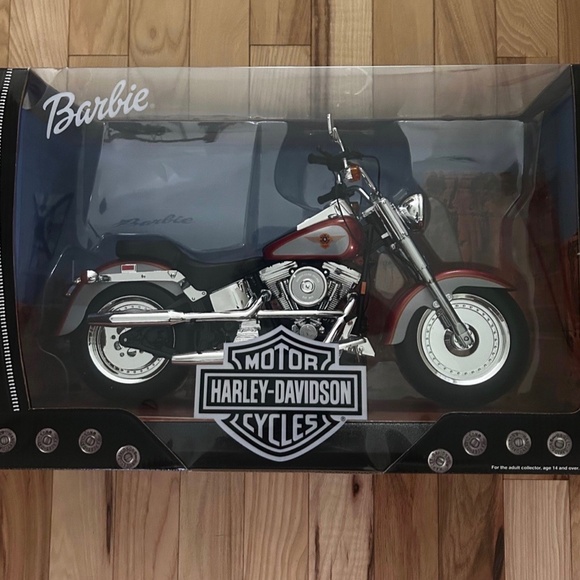 Harley-Davidson Barbie and Ken with 1999 Harley Fat Boy Bundle - NIB Vintage - Picture 2 of 14
